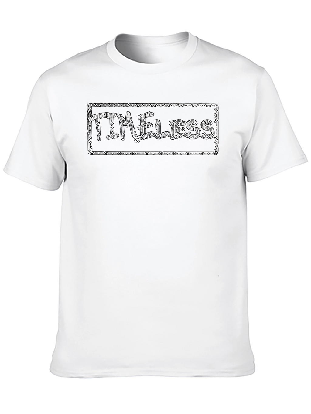 Timeless Graphic Tee - Stylish Black T-Shirt