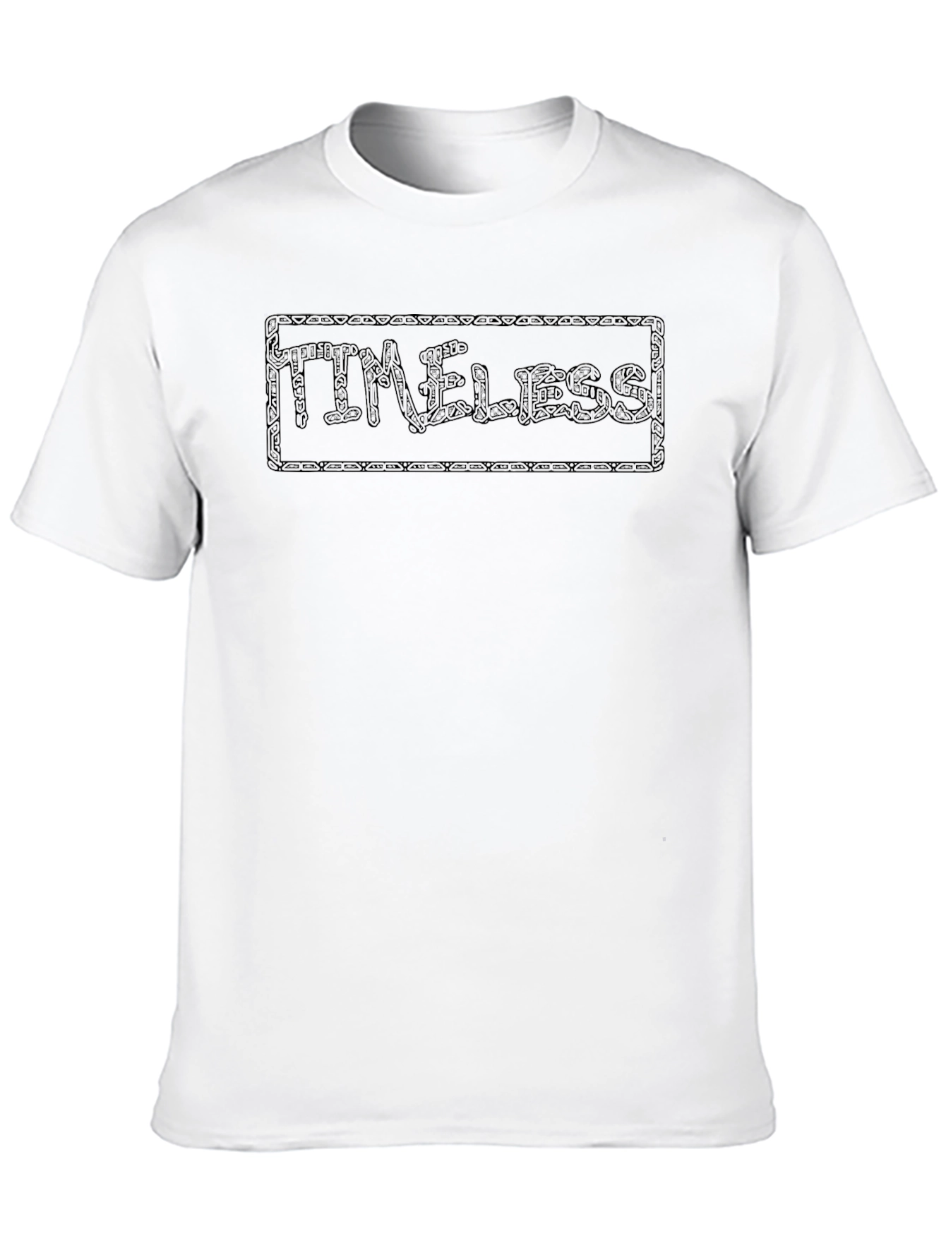 Timeless Graphic Tee - Stylish Black T-Shirt