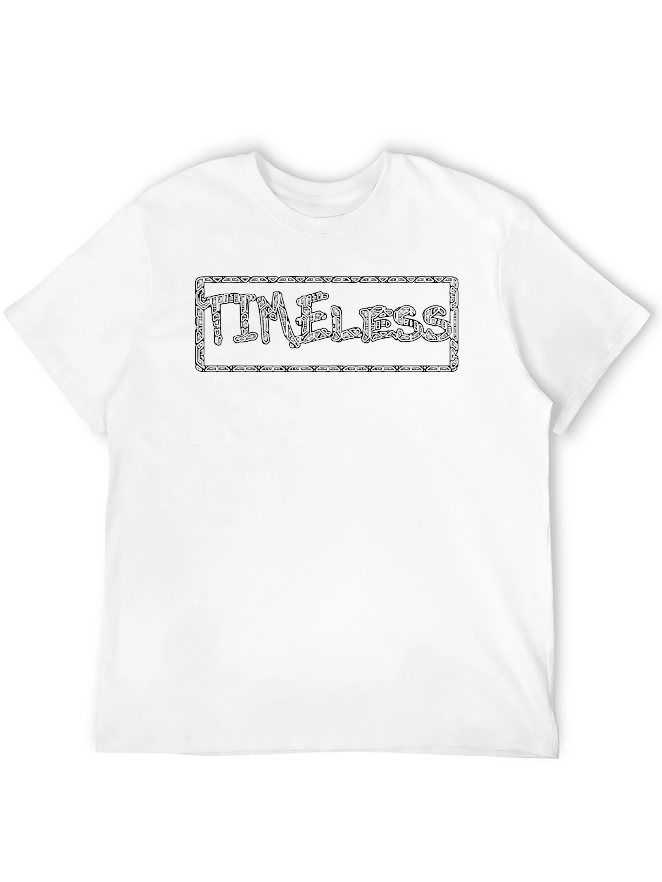 Timeless Graphic Tee - Stylish Black T-Shirt