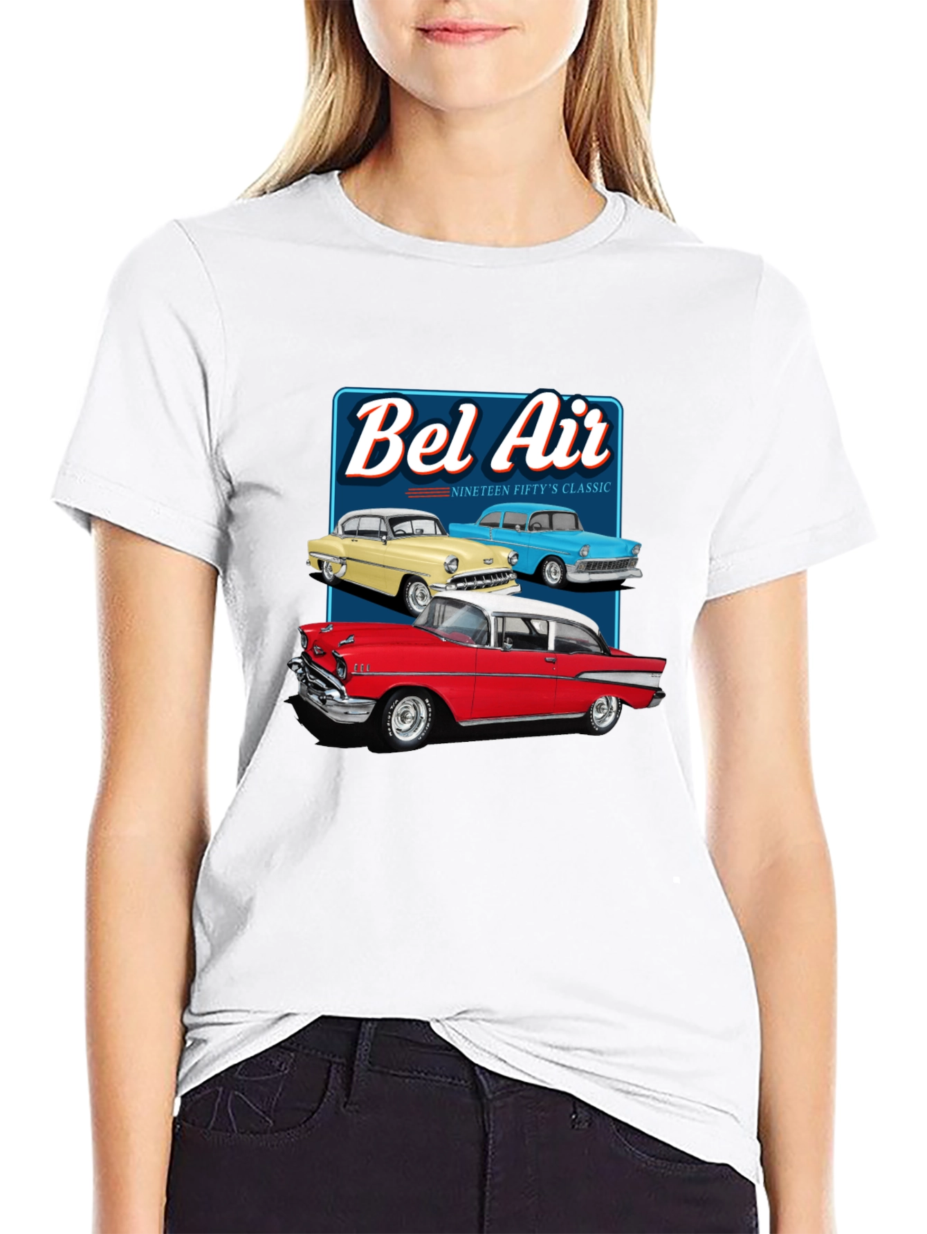 Bel Air Classic Cars Graphic T-Shirt