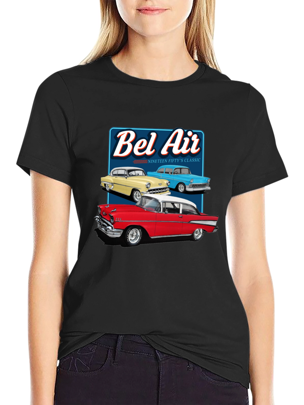 Bel Air Classic Cars Graphic T-Shirt