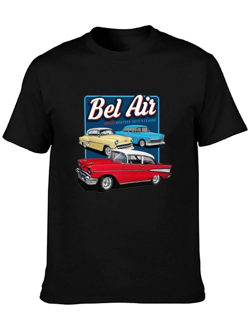 Bel Air Classic Cars Graphic T-Shirt