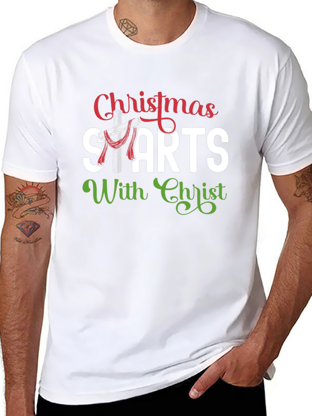 Christmas Starts With Christ T-Shirt