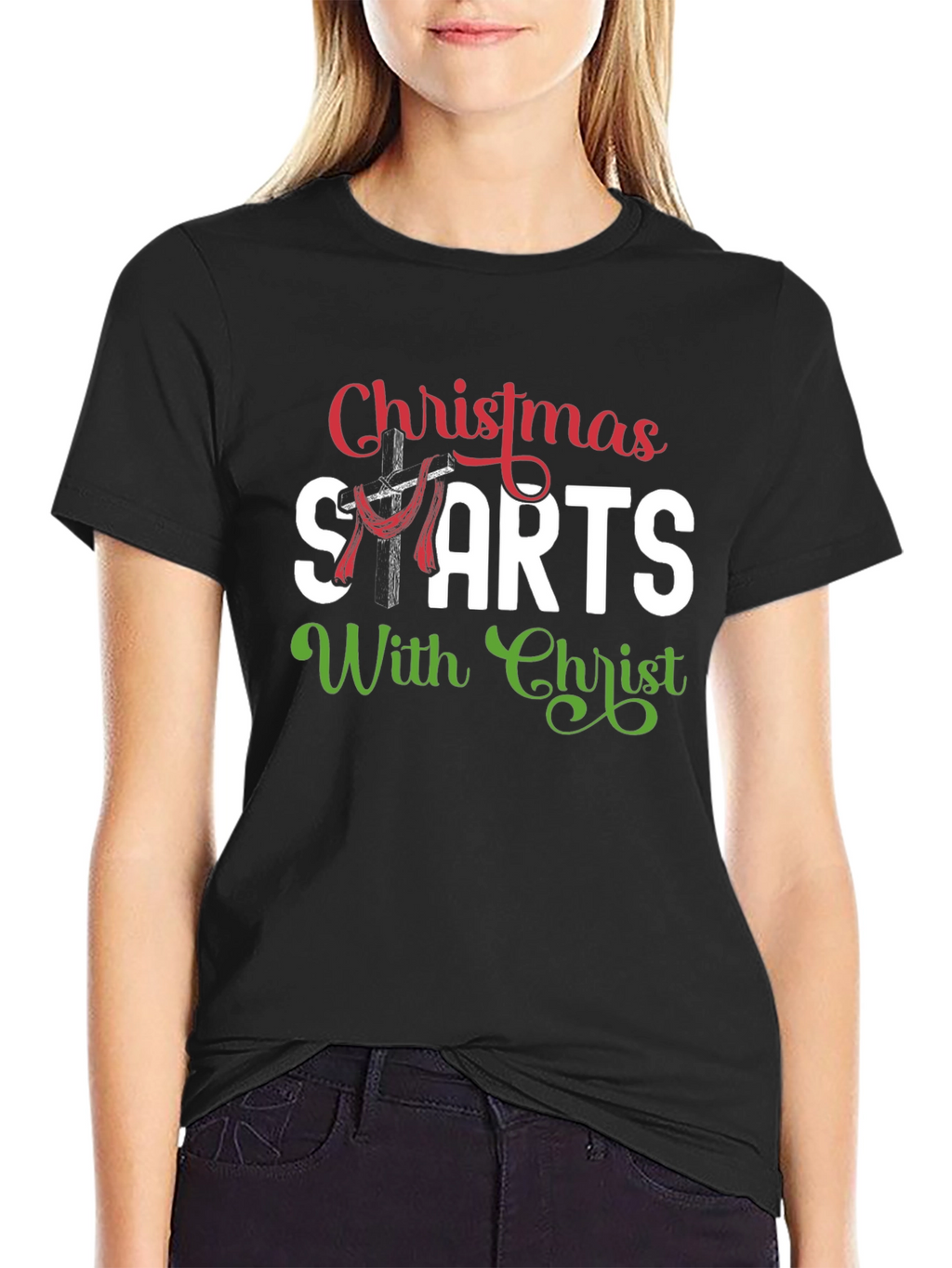Christmas Starts With Christ T-Shirt