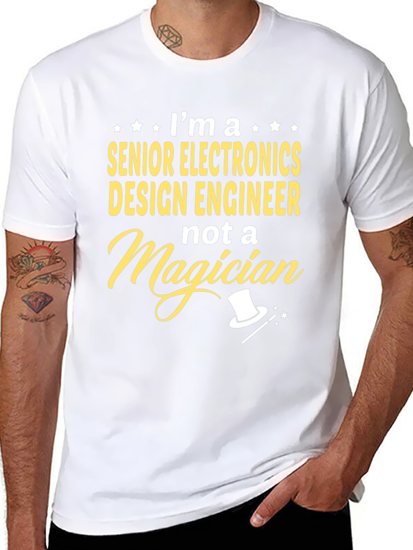 Senior Electronics Engineer Graphic T-Shirt