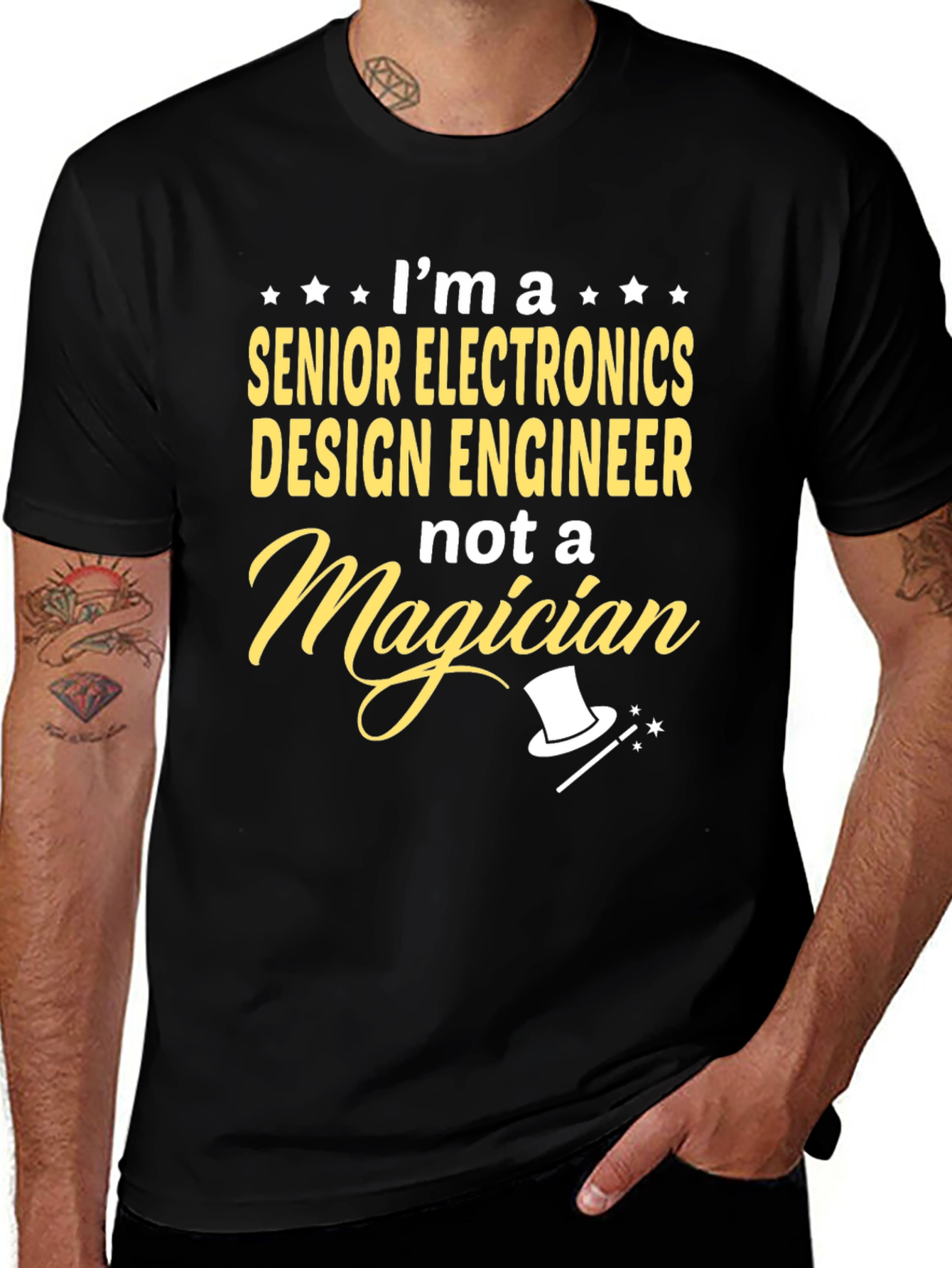 Senior Electronics Engineer Graphic T-Shirt