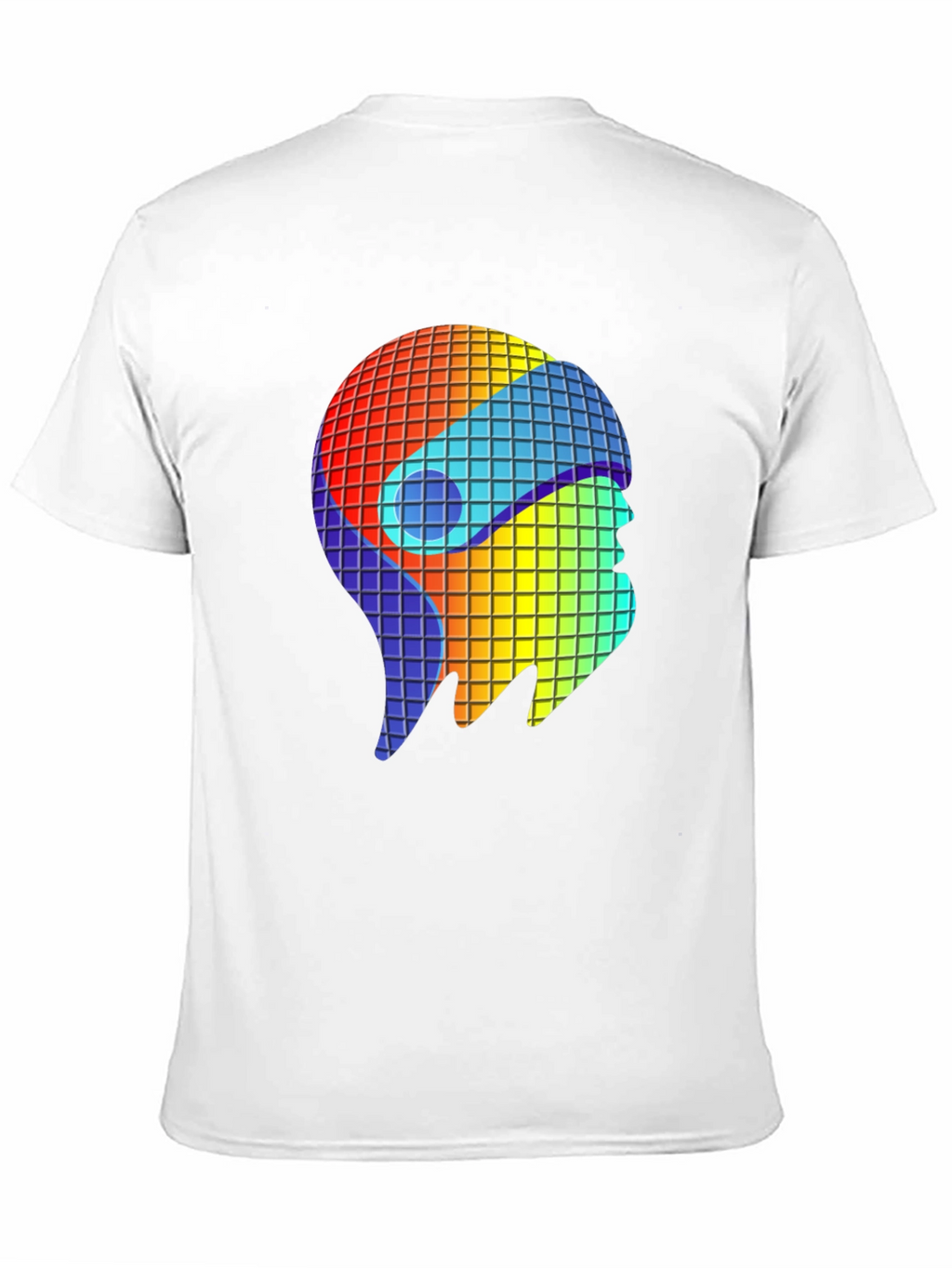 Retro Pixel Head T-Shirt - Black