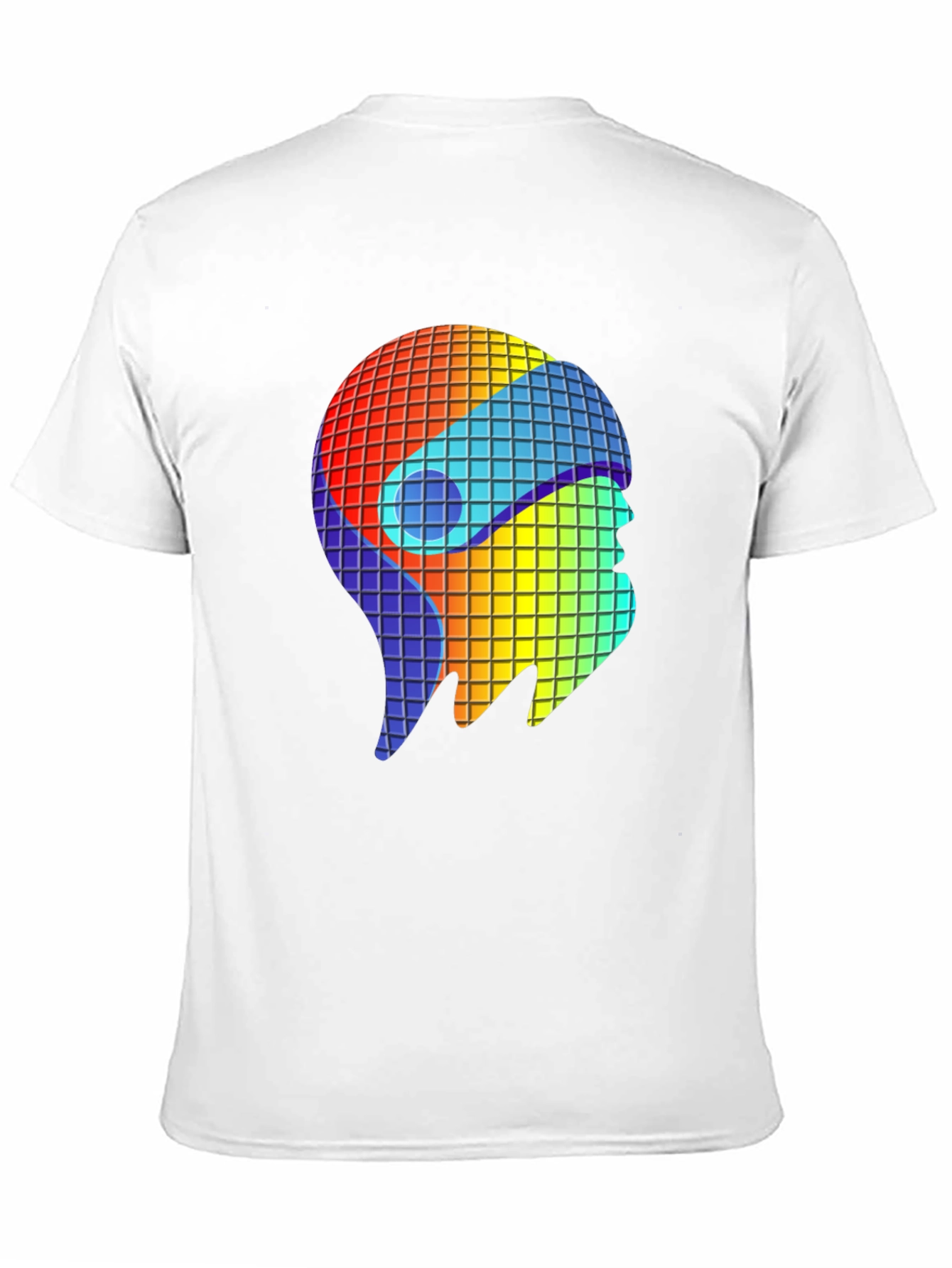 Retro Pixel Head T-Shirt - Black