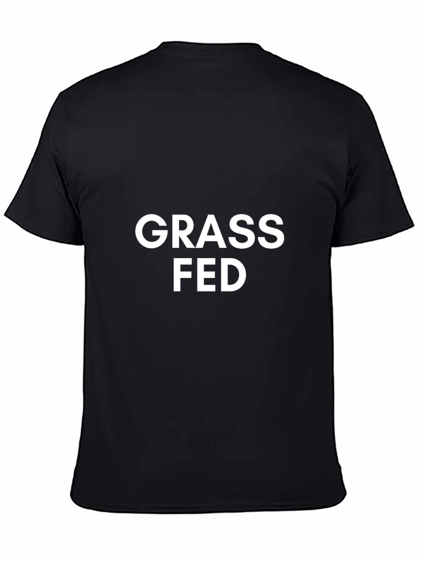Grass Fed Black Graphic Tee