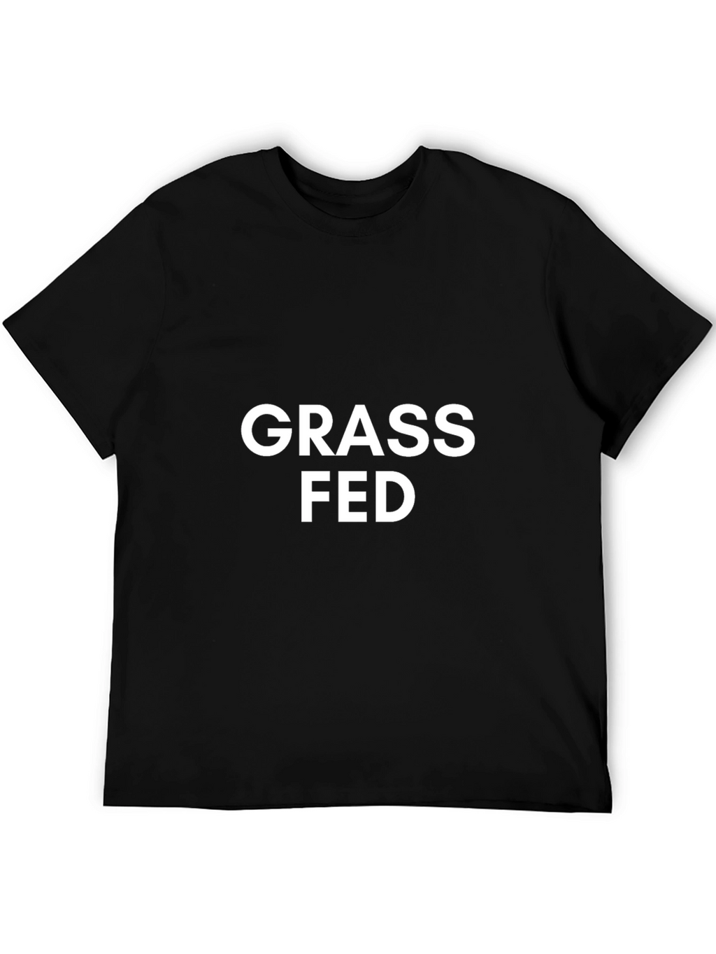 Grass Fed Black Graphic Tee