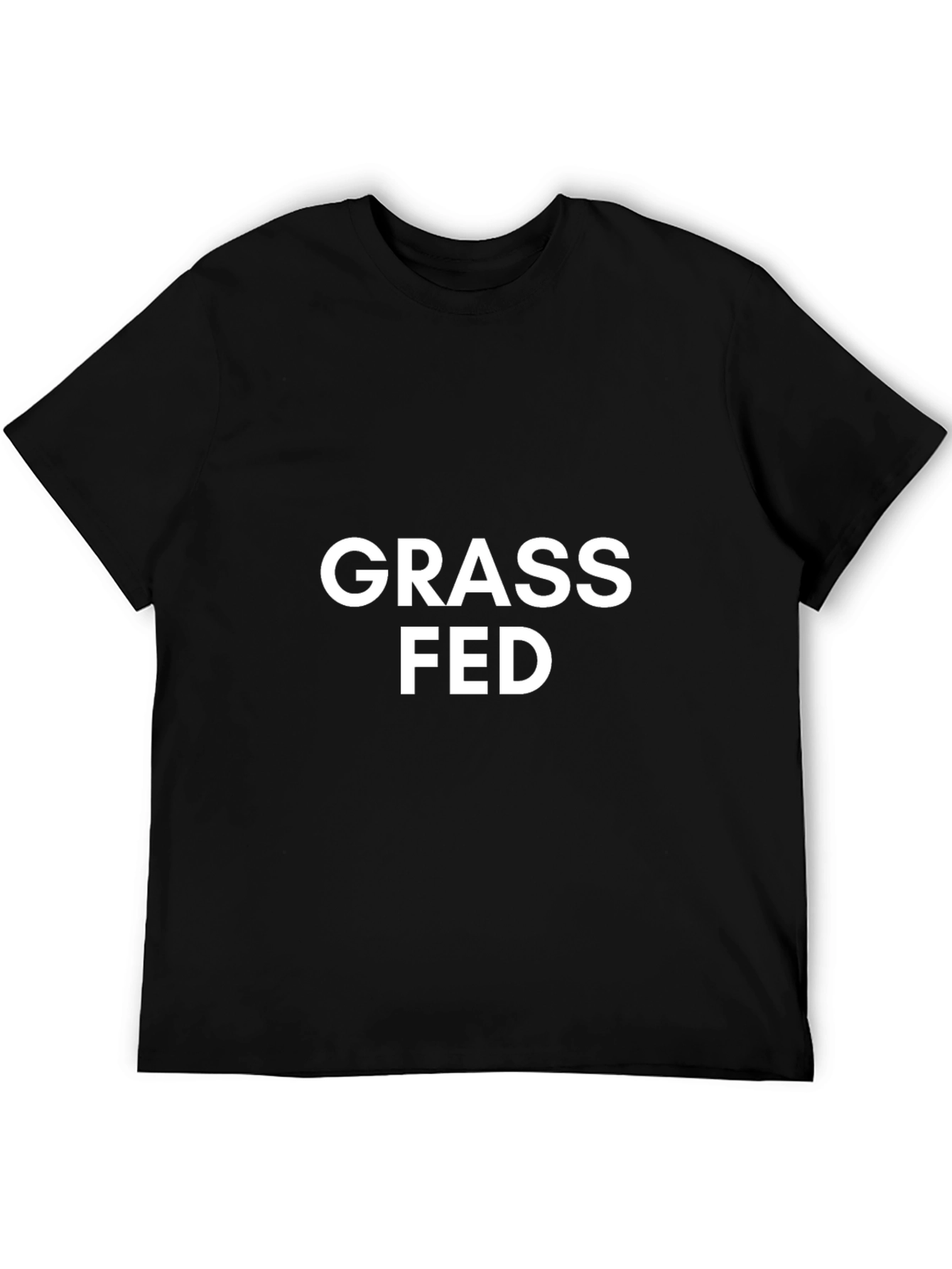 Grass Fed Black Graphic Tee