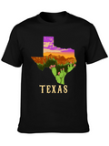 Texas Cactus T-Shirt State Pride Graphic Tee