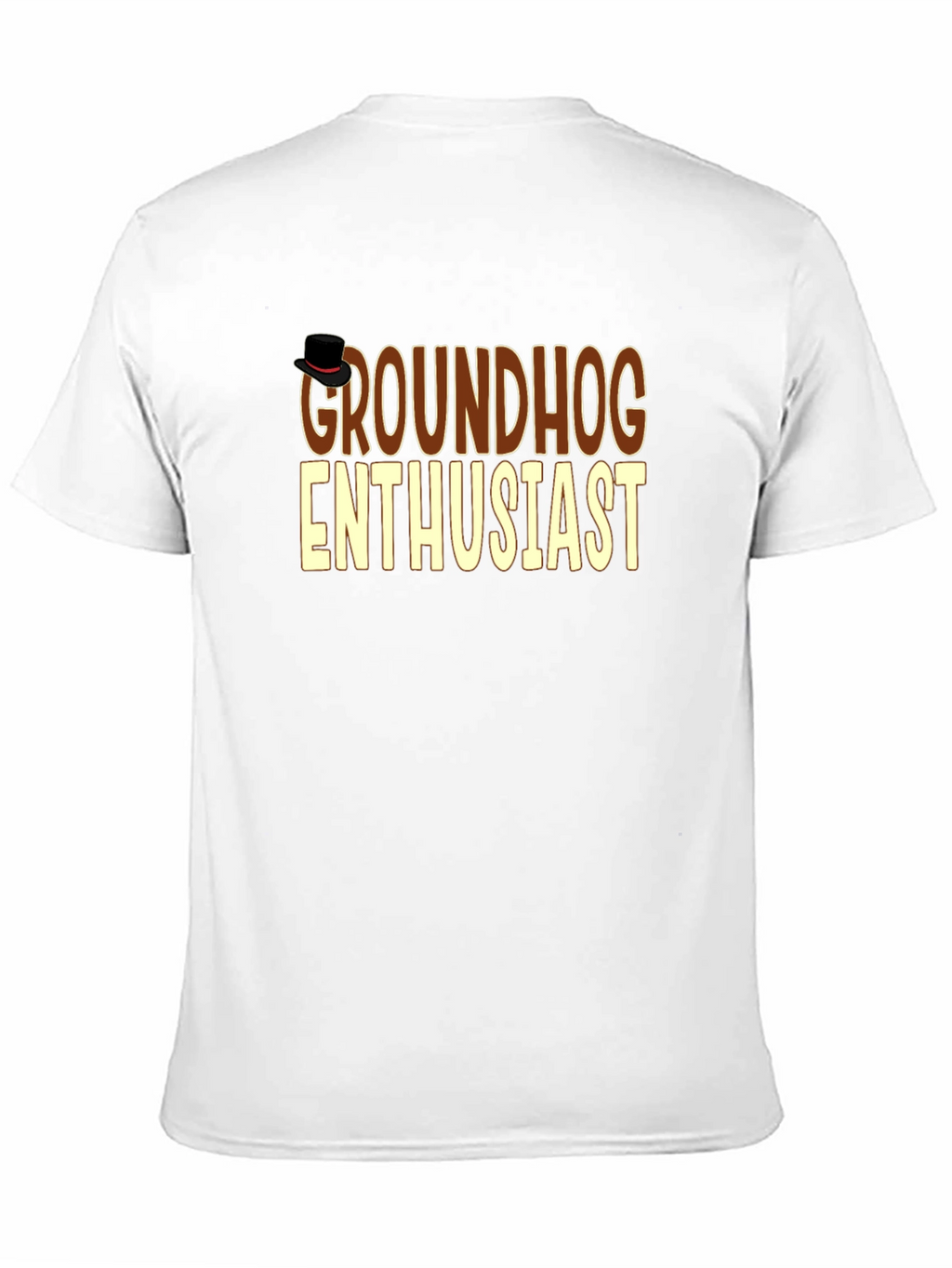 Groundhog Enthusiast T-Shirt - Black
