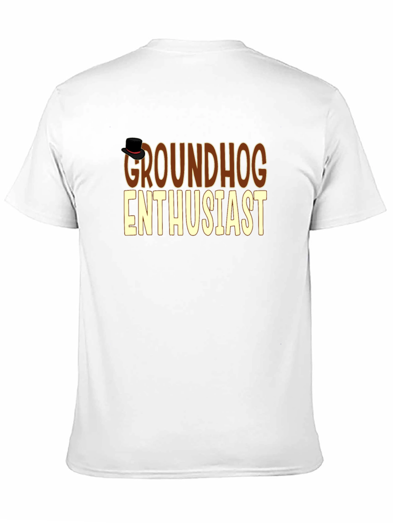 Groundhog Enthusiast T-Shirt - Black