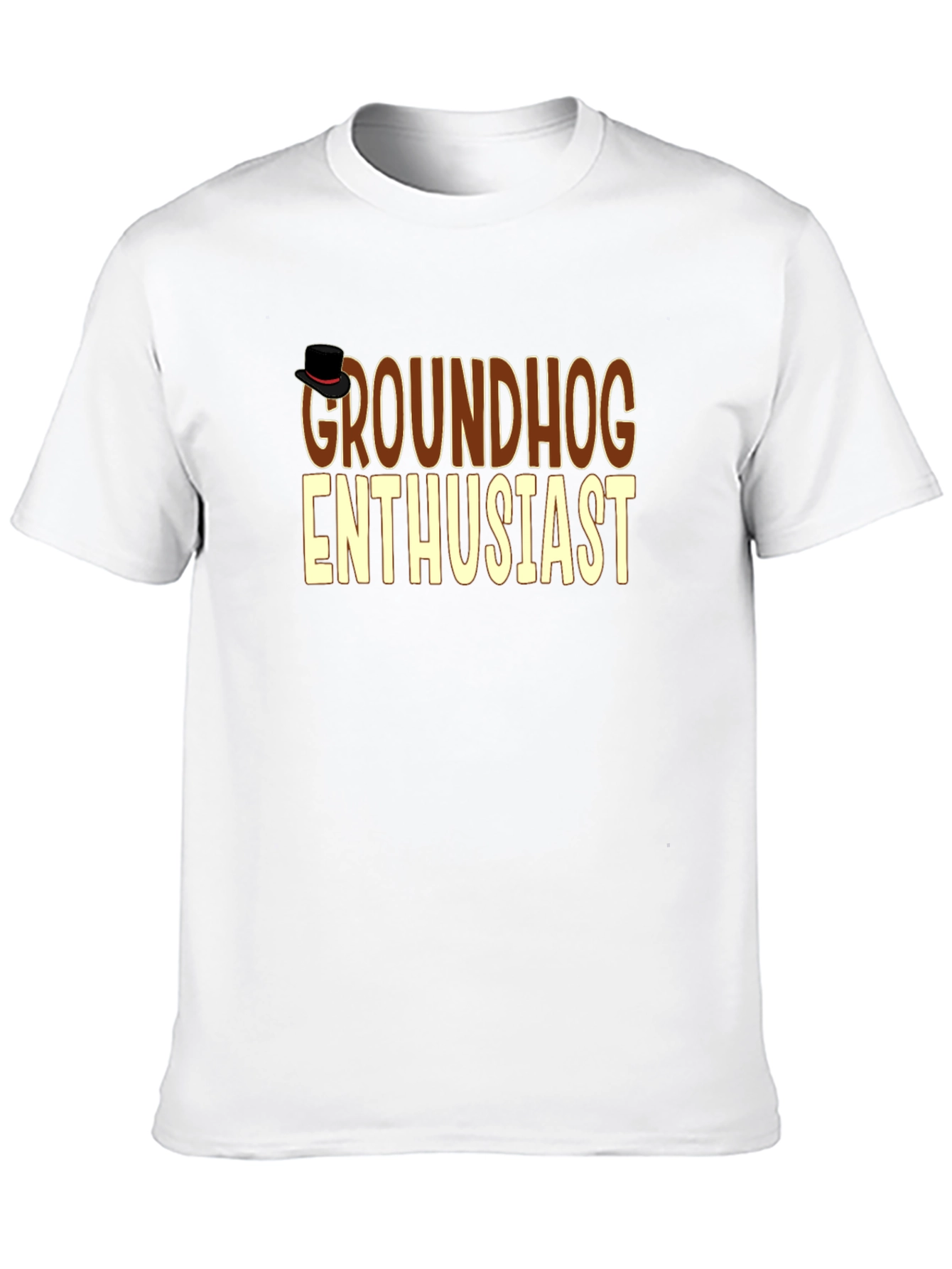 Groundhog Enthusiast T-Shirt - Black