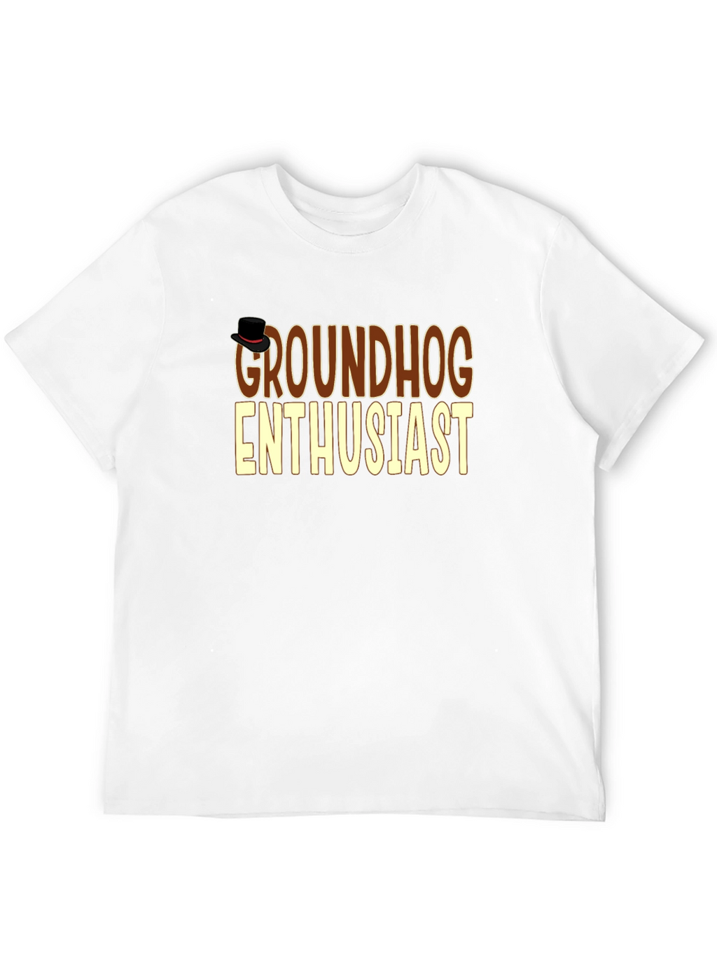 Groundhog Enthusiast T-Shirt - Black