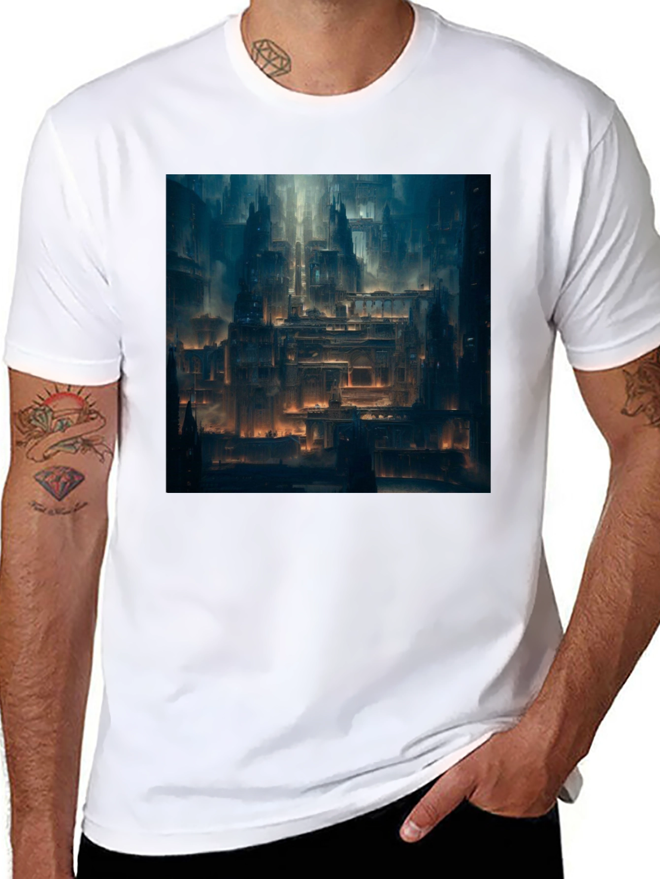 Urban Dreamscape Graphic Tee