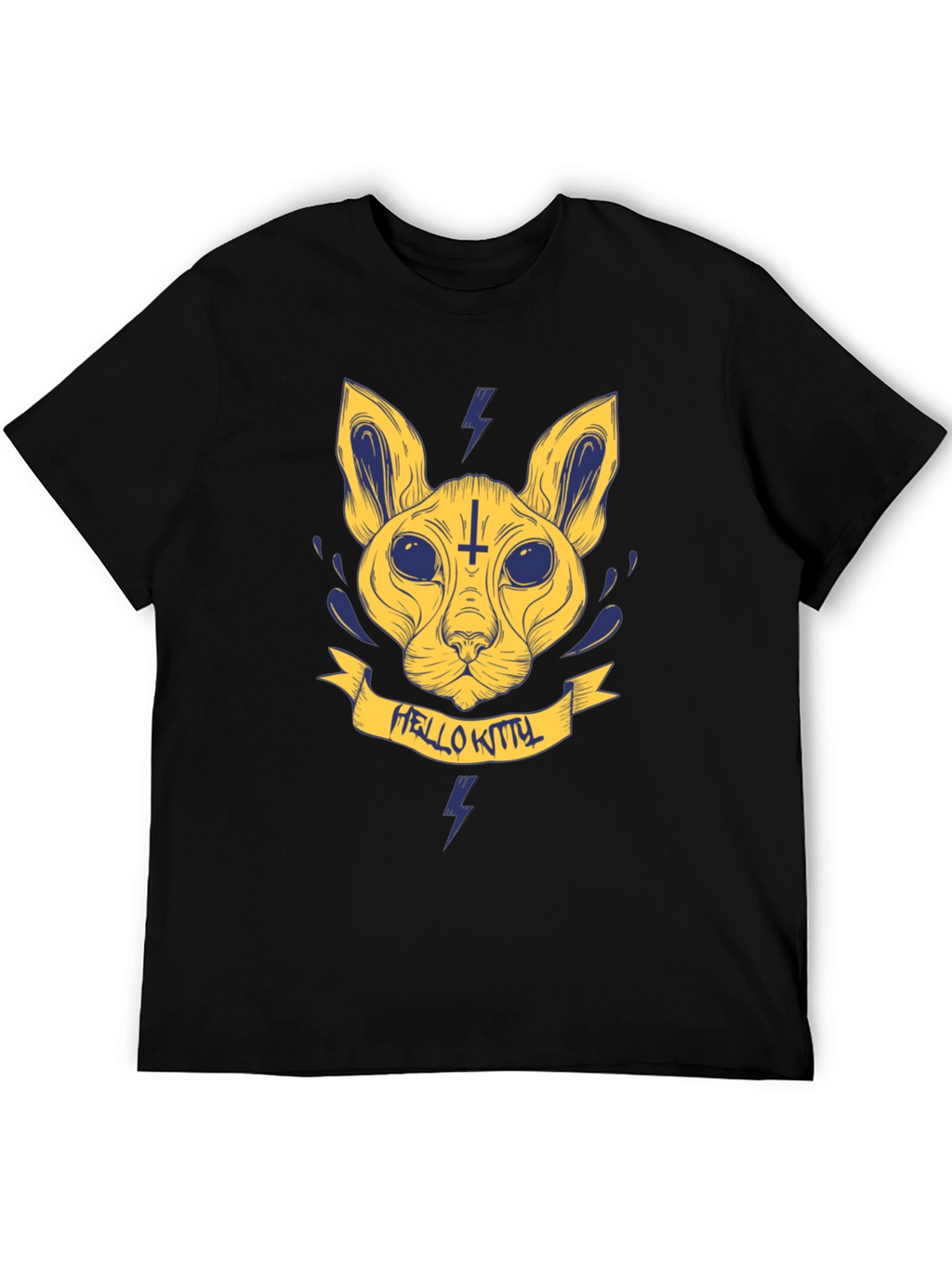 Hello Kitty Satanic T-Shirt - Bold Graphic Tee
