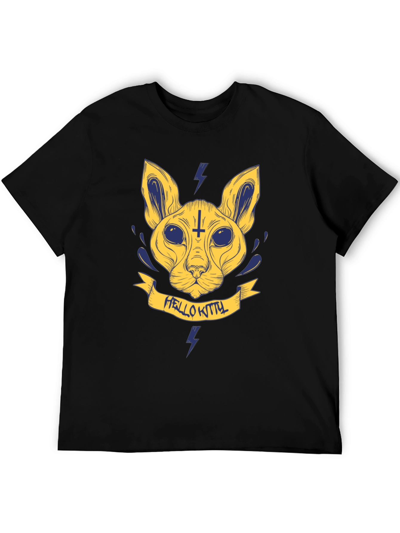Hello Kitty Satanic T-Shirt - Bold Graphic Tee