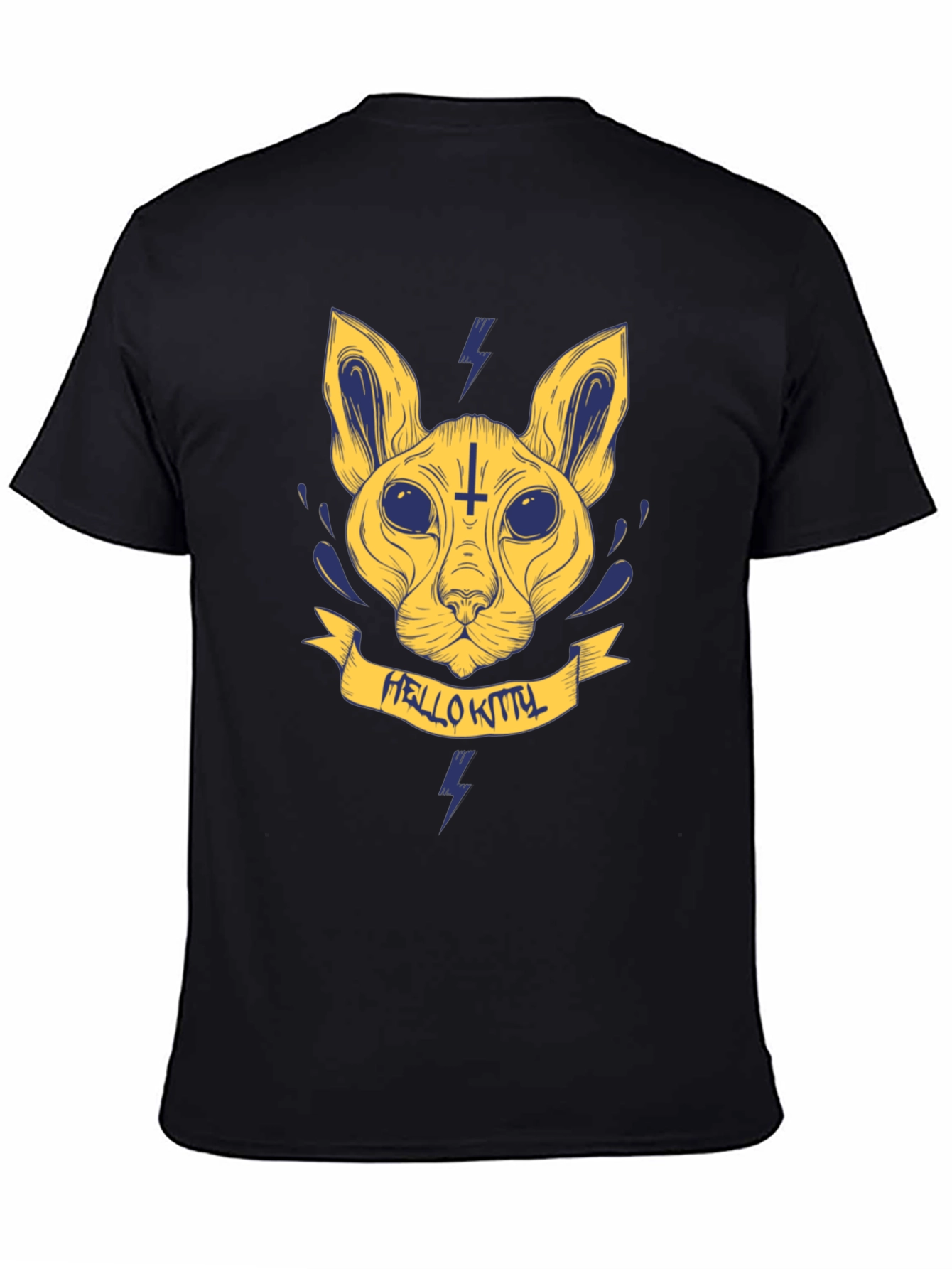 Hello Kitty Satanic T-Shirt - Bold Graphic Tee