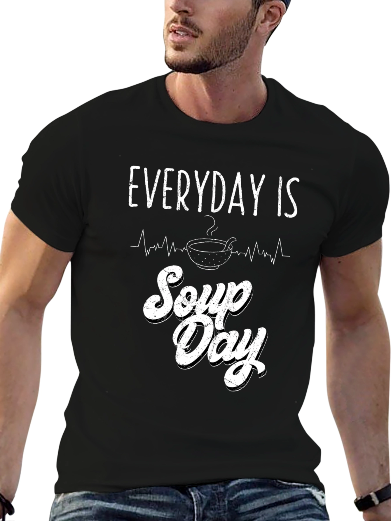 Everyday is Soup Day Graphic T-Shirt
