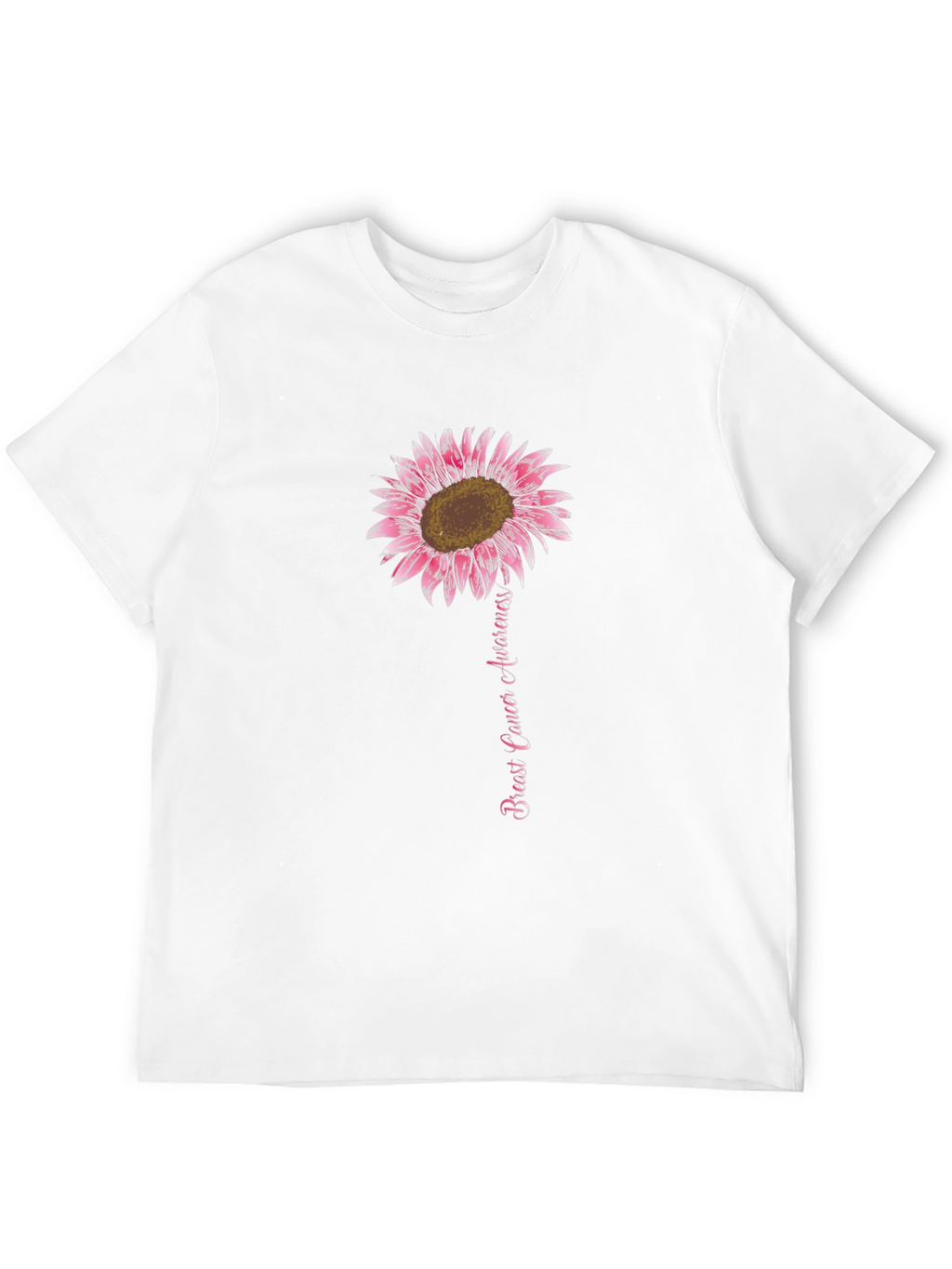 Breast Cancer Awareness Sunflower T-Shirt