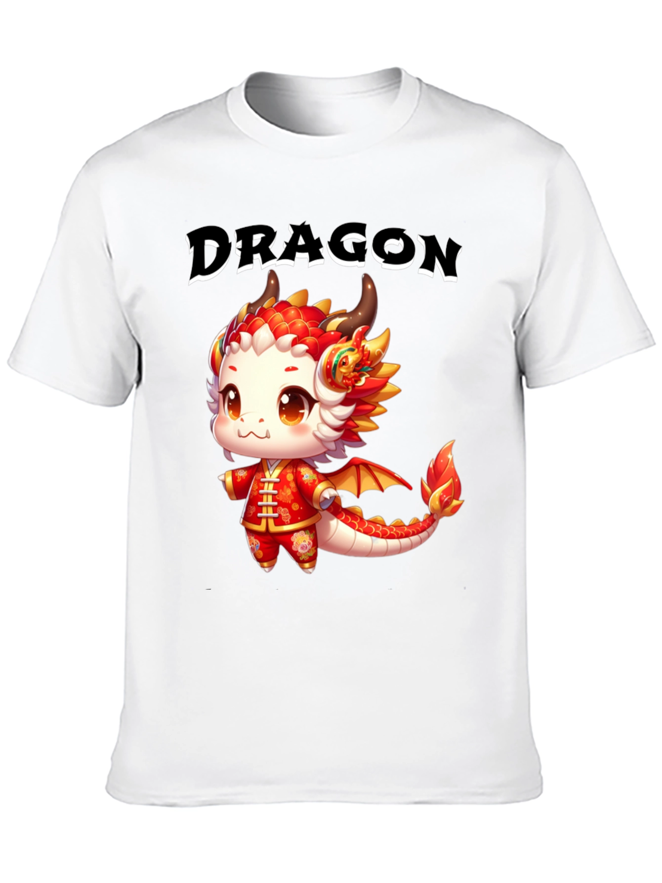 Dragon T-Shirt - Cute Cartoon Dragon