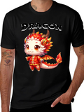 Dragon T-Shirt - Cute Cartoon Dragon