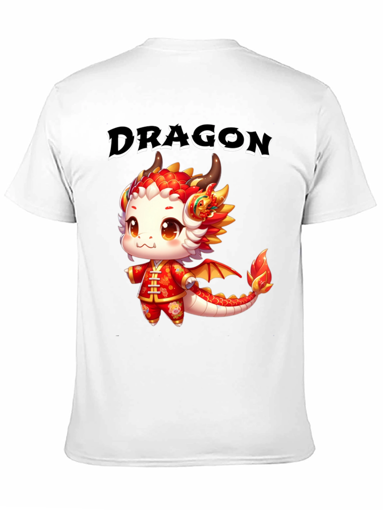 Dragon T-Shirt - Cute Cartoon Dragon