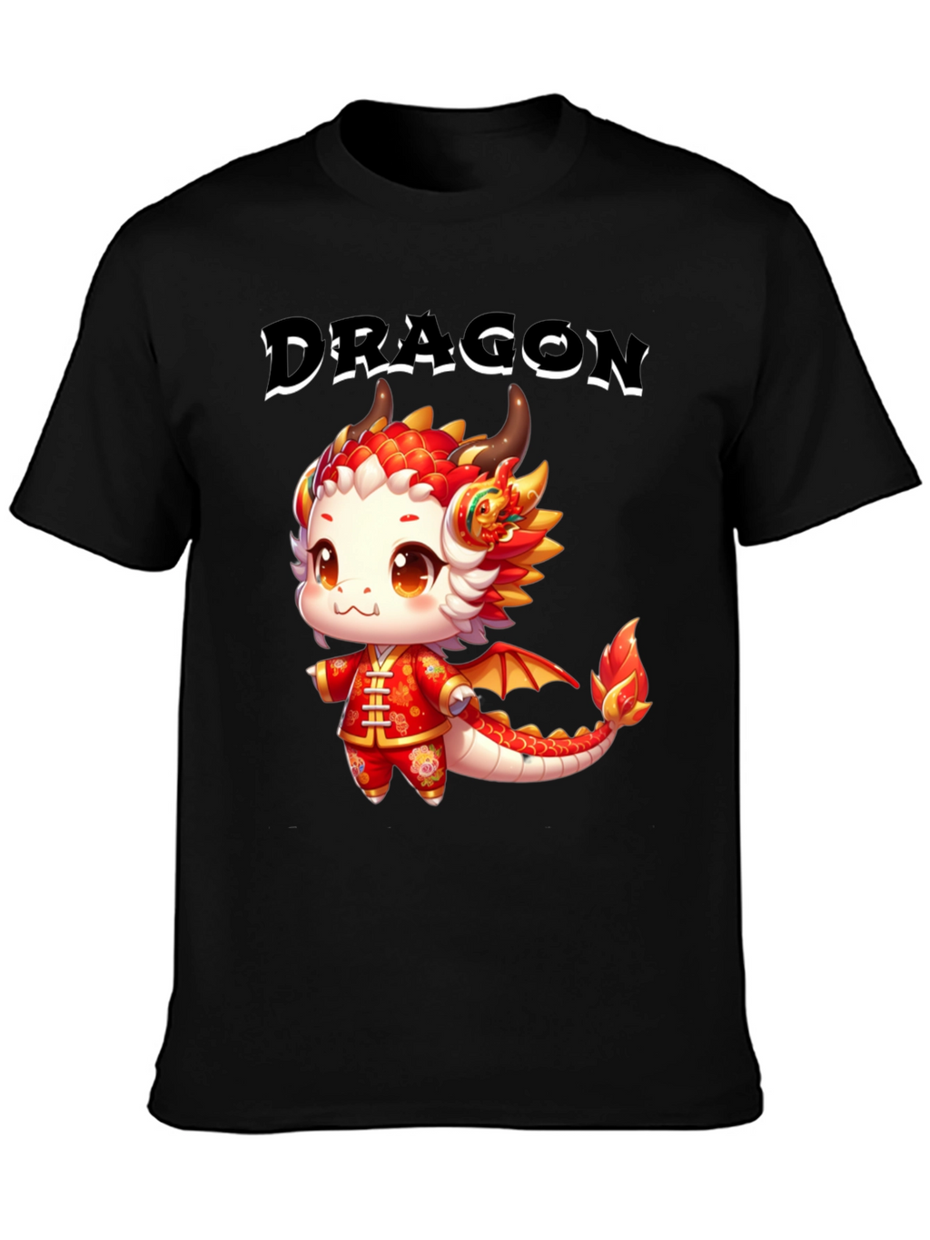 Dragon T-Shirt - Cute Cartoon Dragon