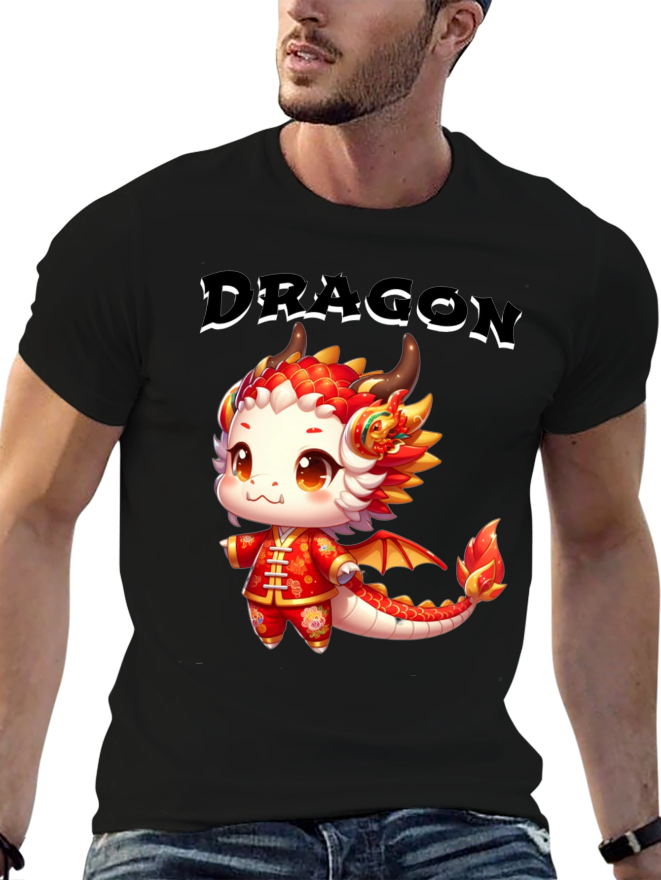 Dragon T-Shirt - Cute Cartoon Dragon