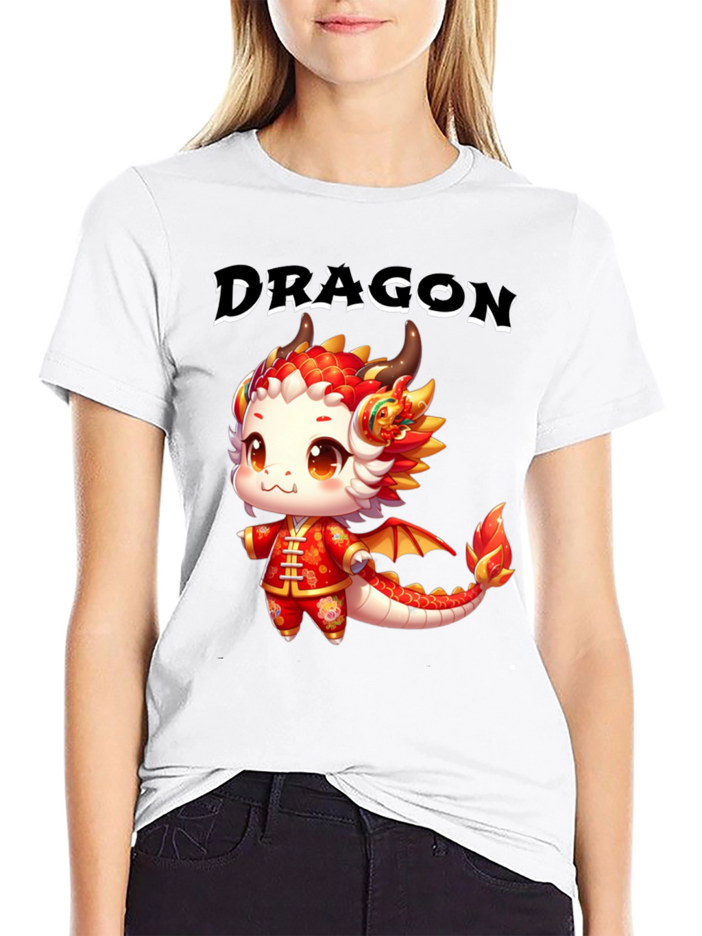 Dragon T-Shirt - Cute Cartoon Dragon