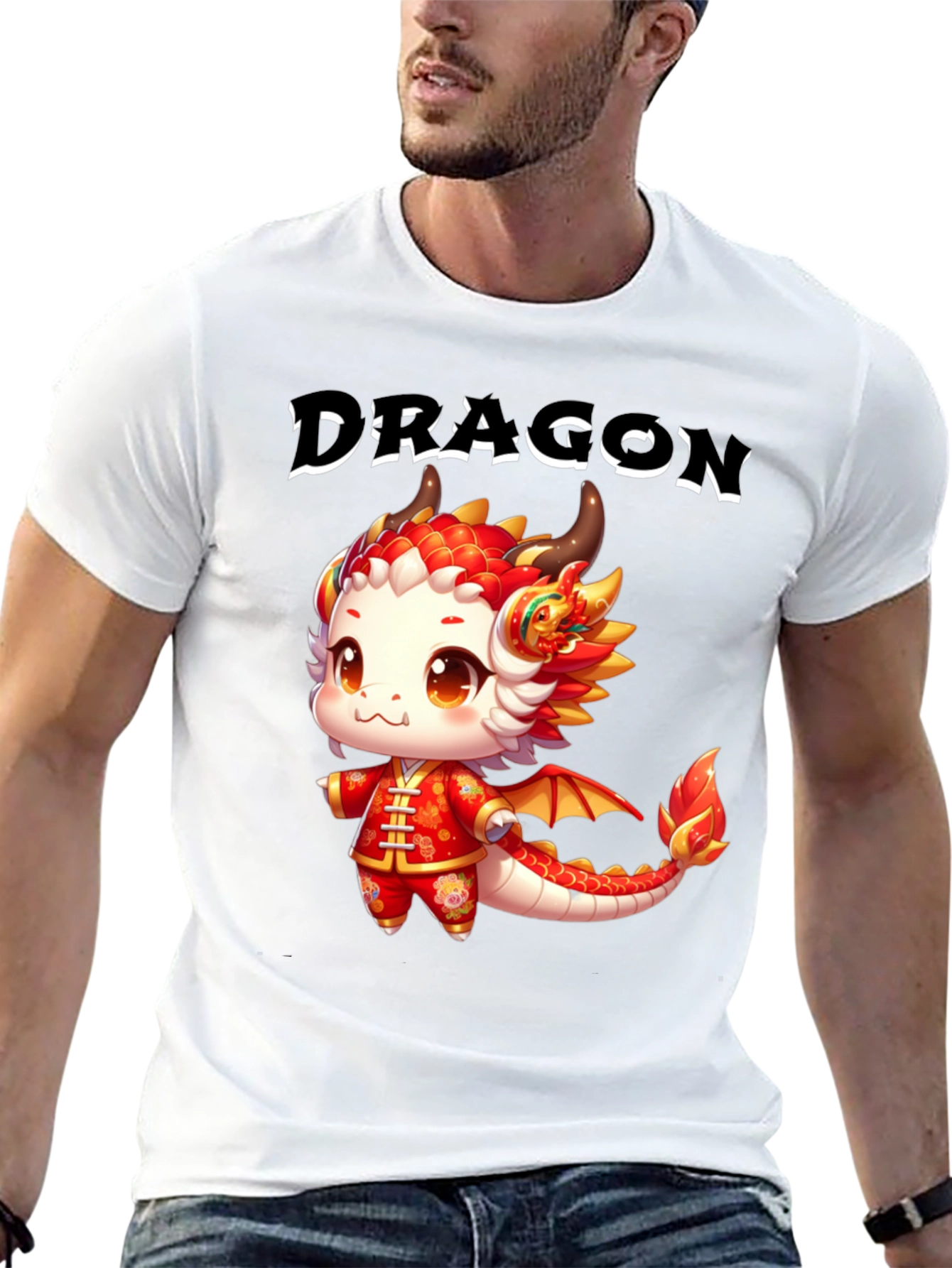 Dragon T-Shirt - Cute Cartoon Dragon