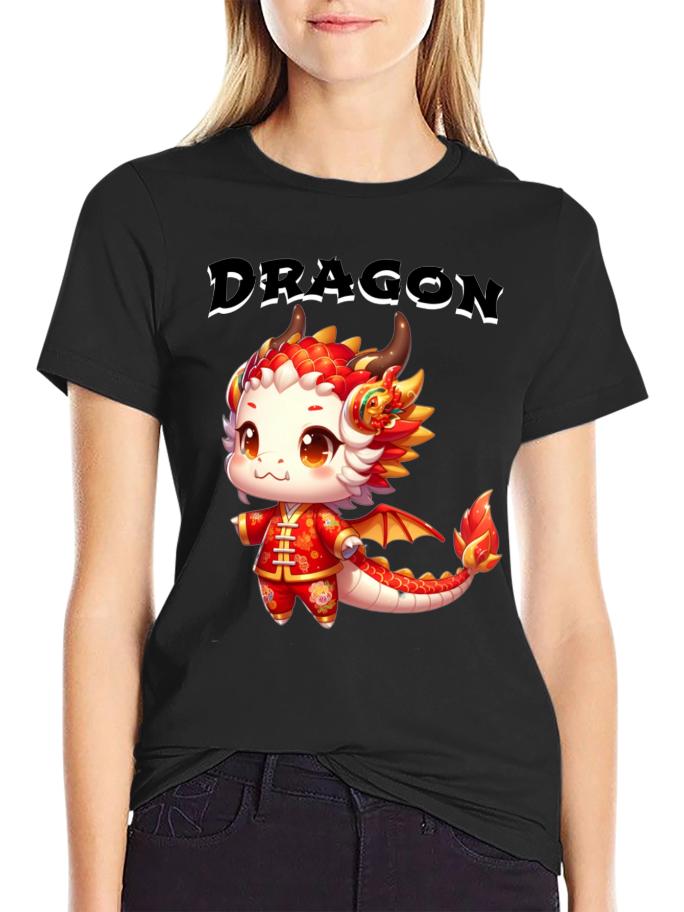 Dragon T-Shirt - Cute Cartoon Dragon
