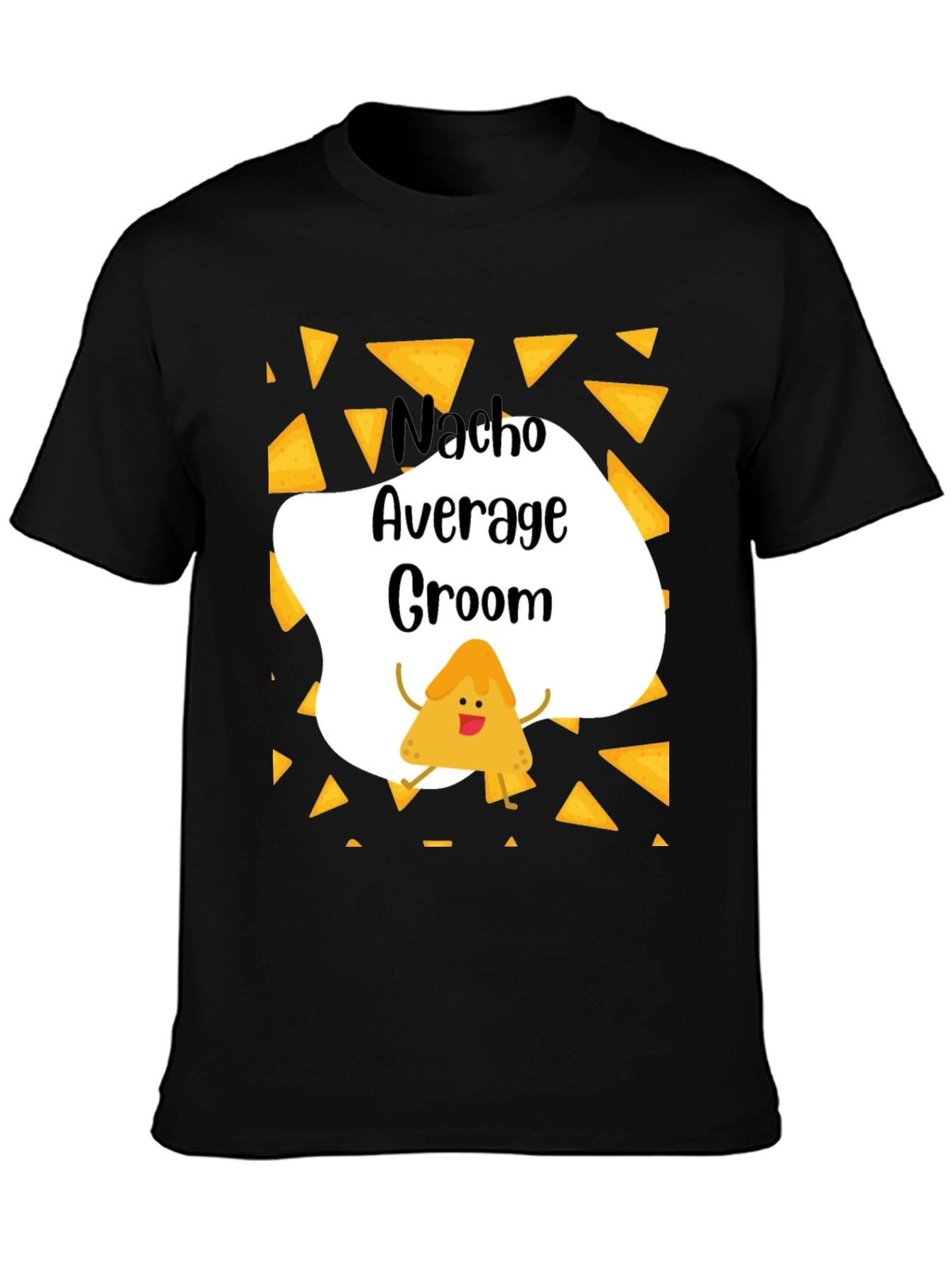 Nacho Average Groom Graphic T-Shirt