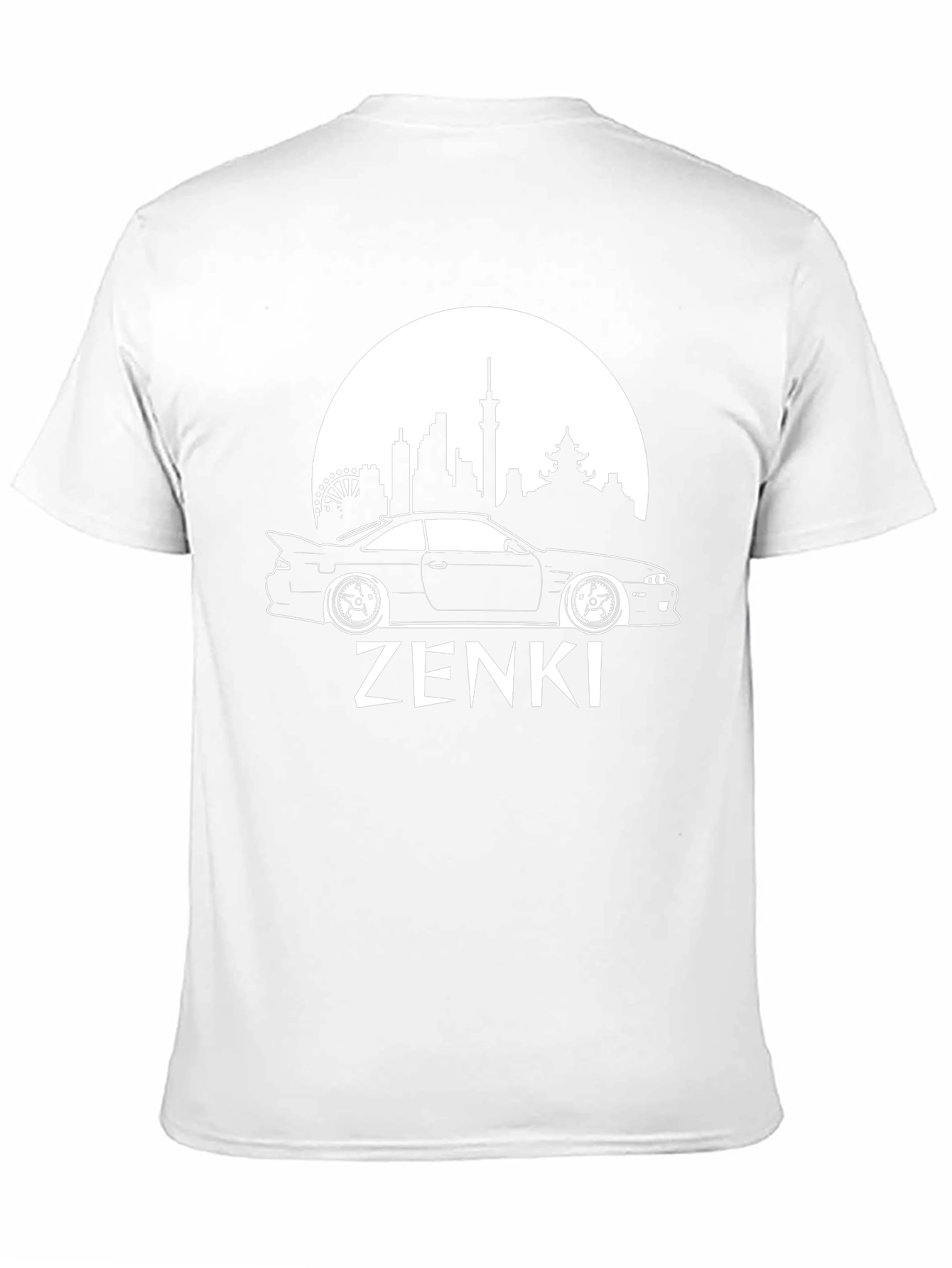 Zenki Car Graphic Tee - Black T-Shirt