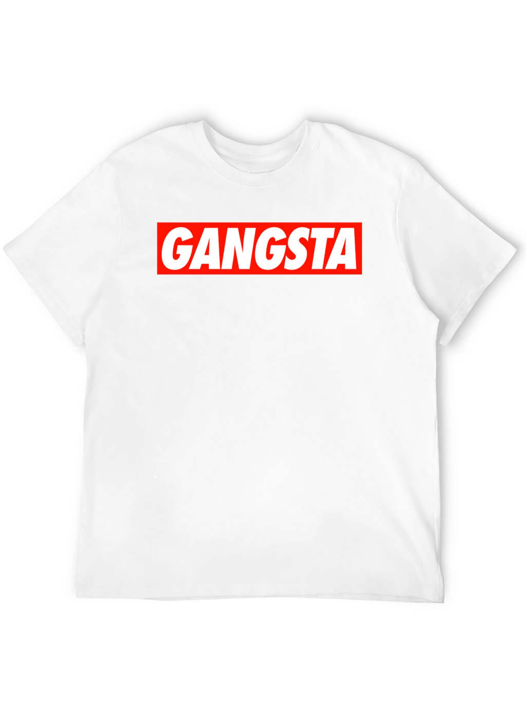 Gangsta Graphic Tee - Bold Streetwear Style