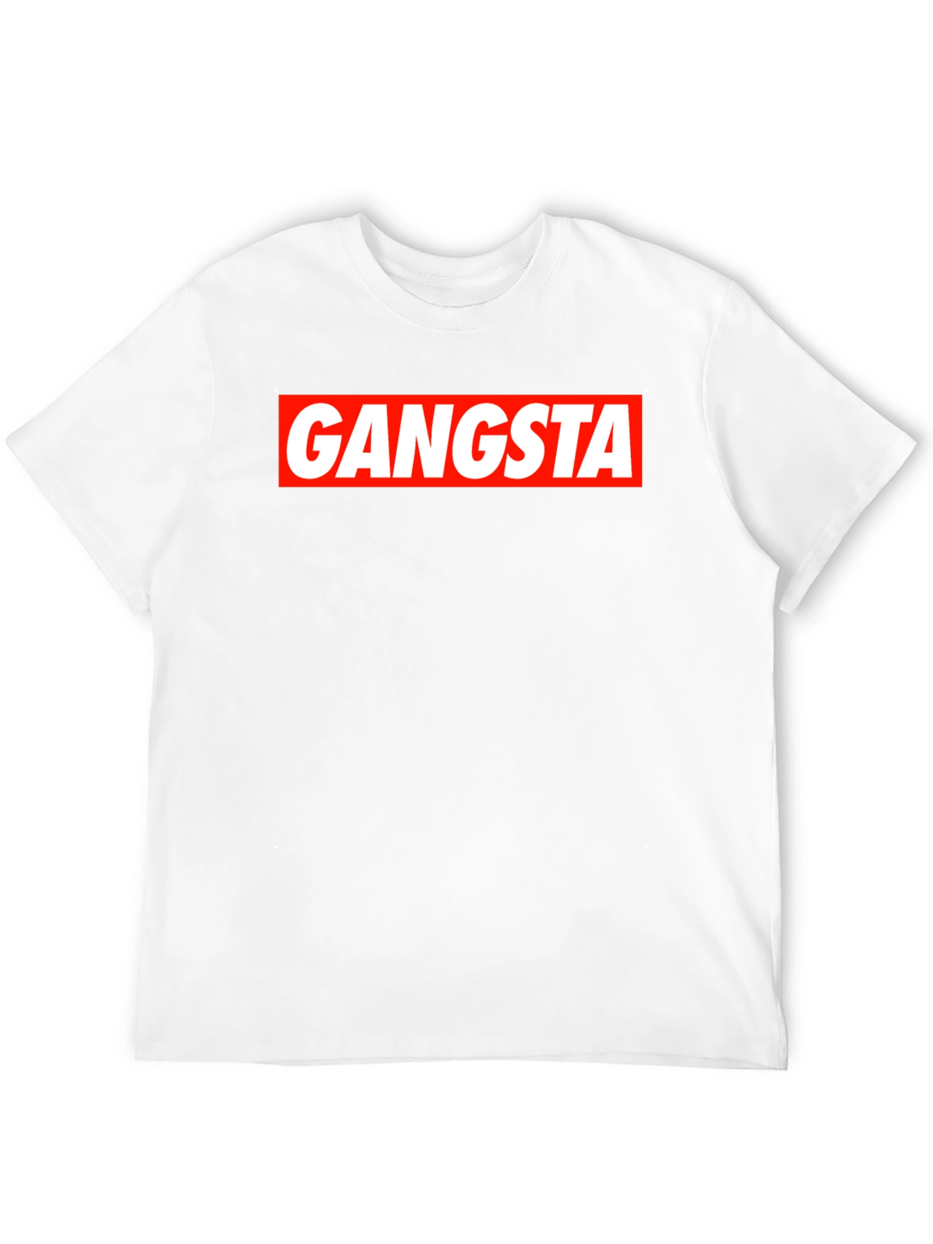 Gangsta Graphic Tee - Bold Streetwear Style