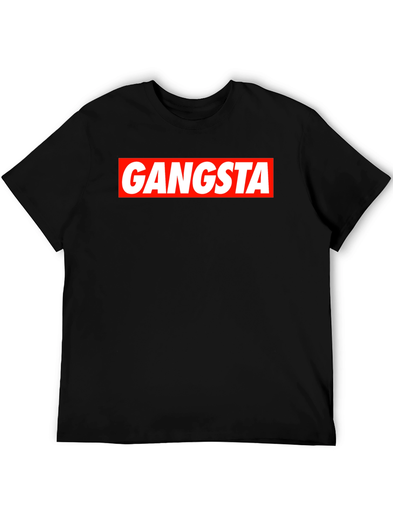 Gangsta Graphic Tee - Bold Streetwear Style