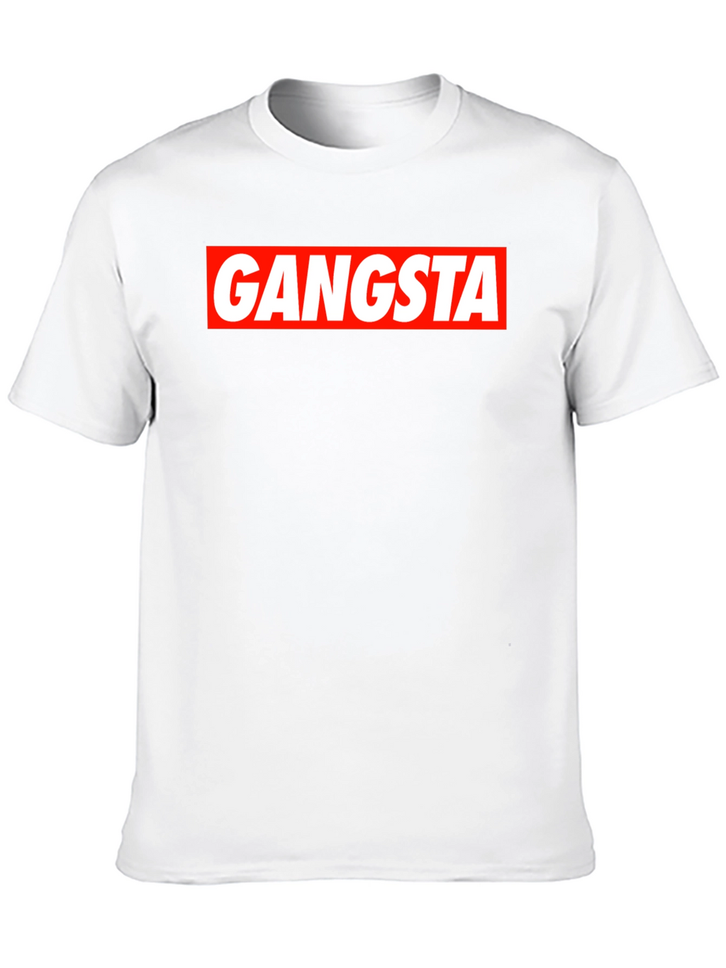 Gangsta Graphic Tee - Bold Streetwear Style