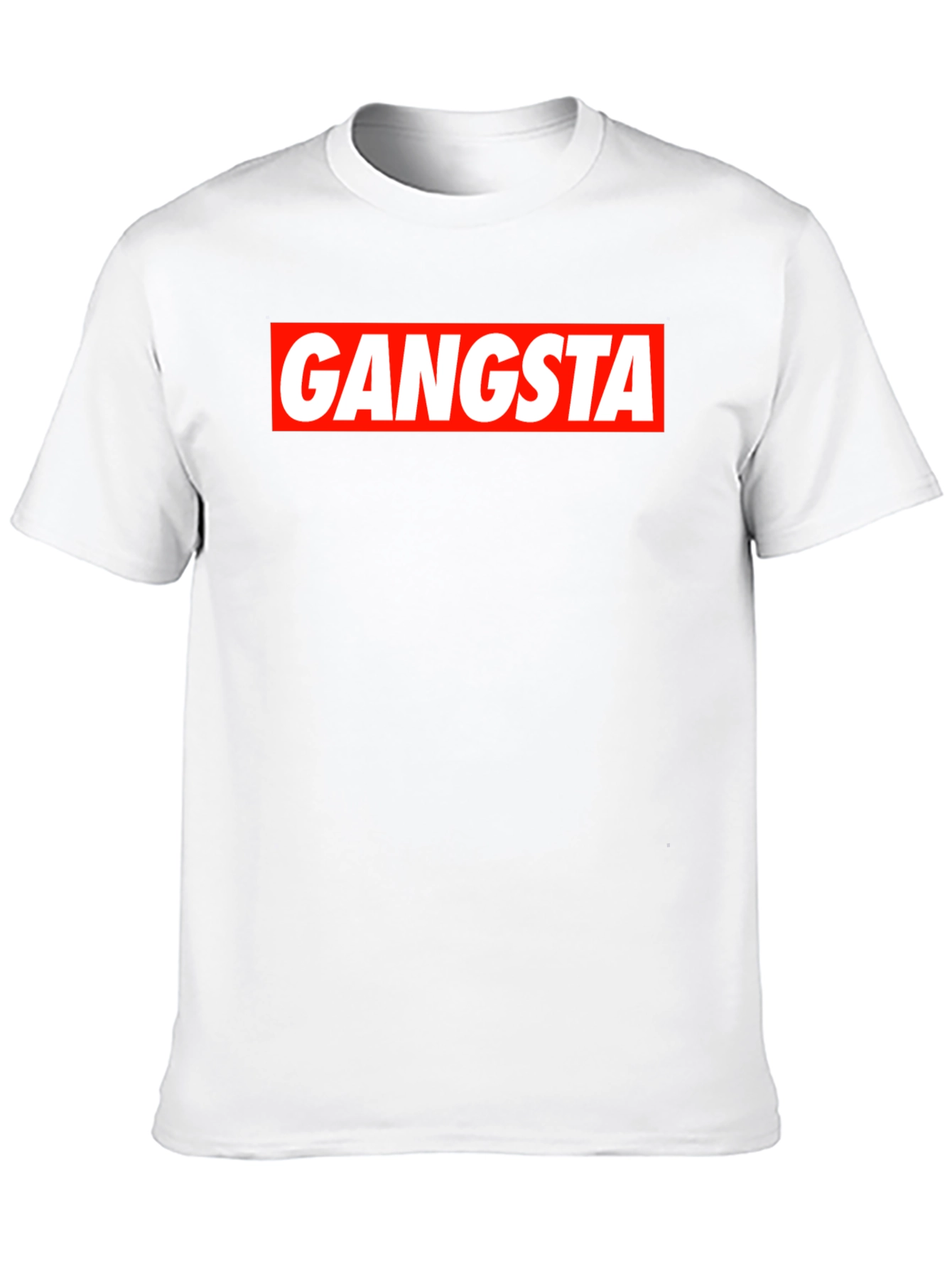 Gangsta Graphic Tee - Bold Streetwear Style