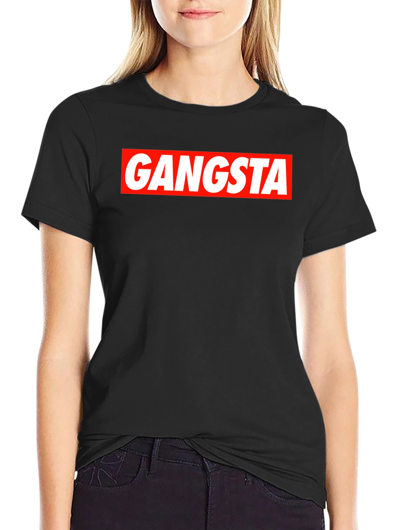 Gangsta Graphic Tee - Bold Streetwear Style