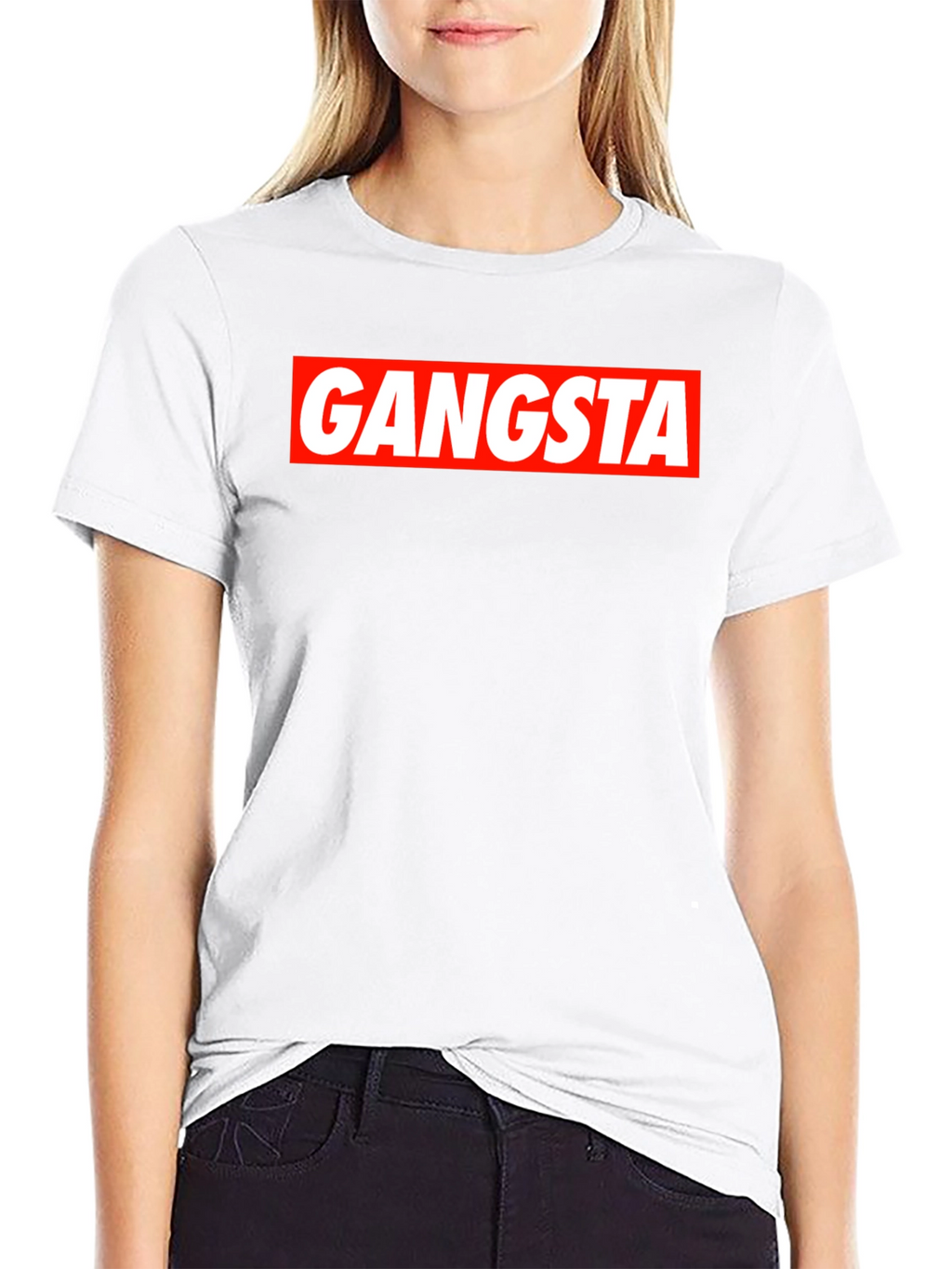 Gangsta Graphic Tee - Bold Streetwear Style