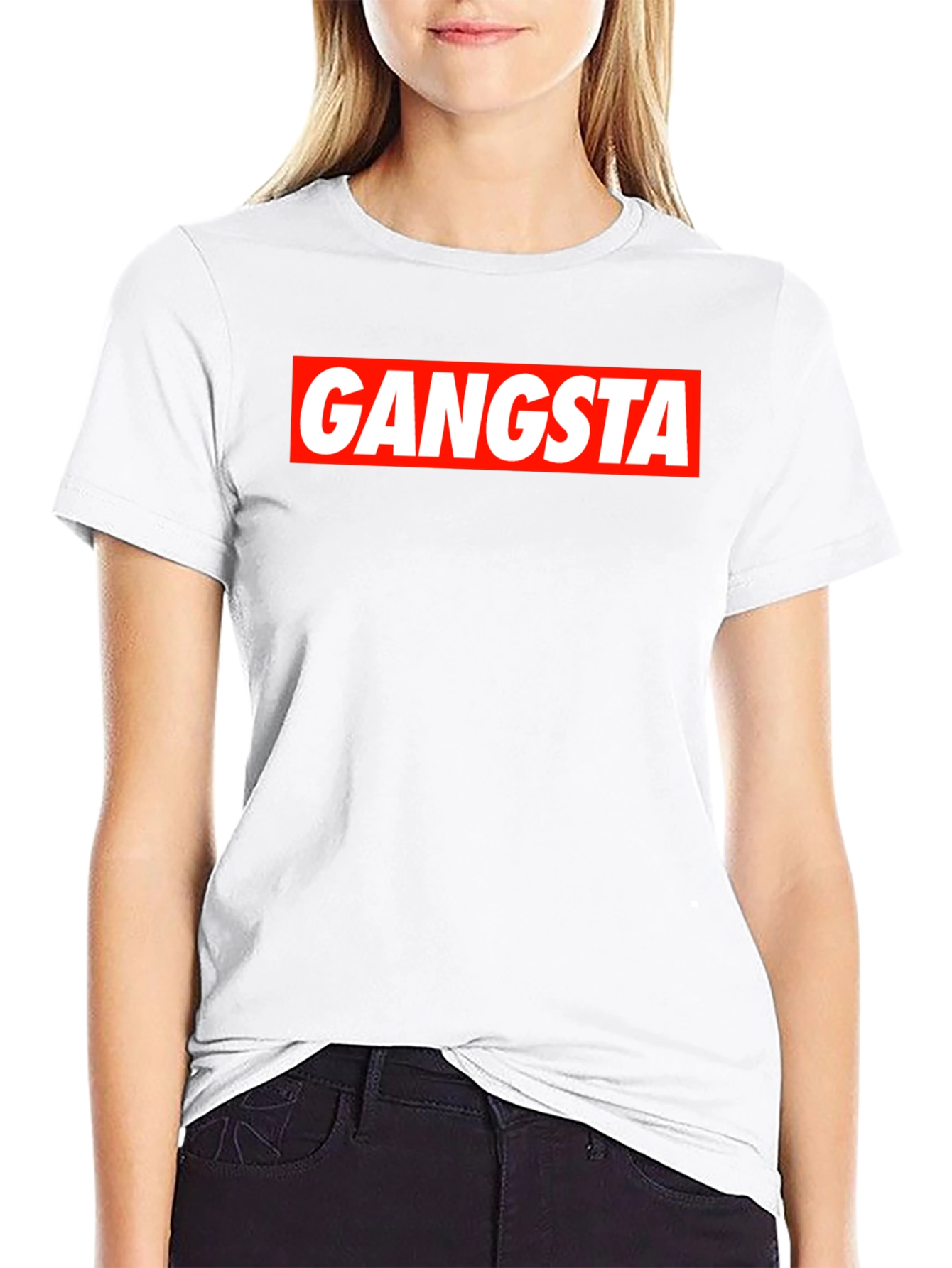 Gangsta Graphic Tee - Bold Streetwear Style