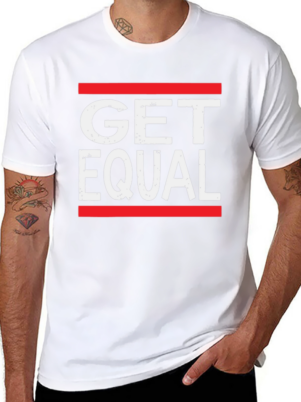 Get Equal Graphic Tee - Bold Statement T-Shirt