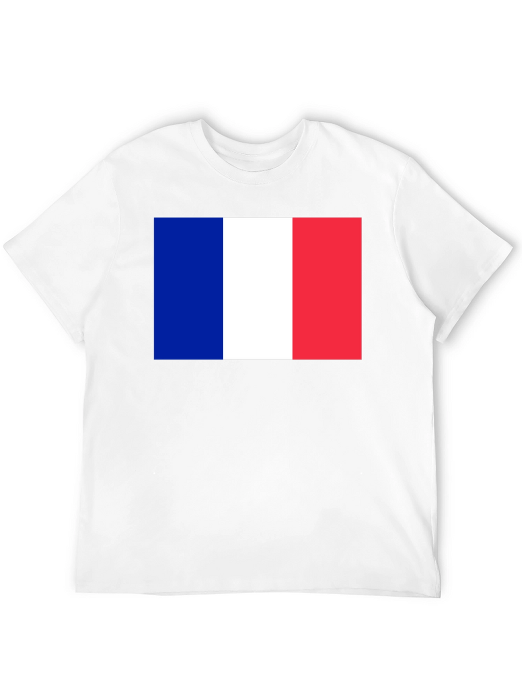 French Flag Graphic T-Shirt - Black