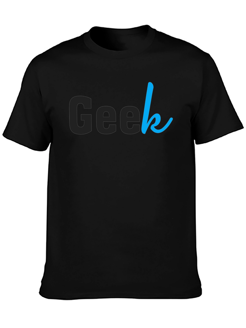 Geek Style Black T-Shirt