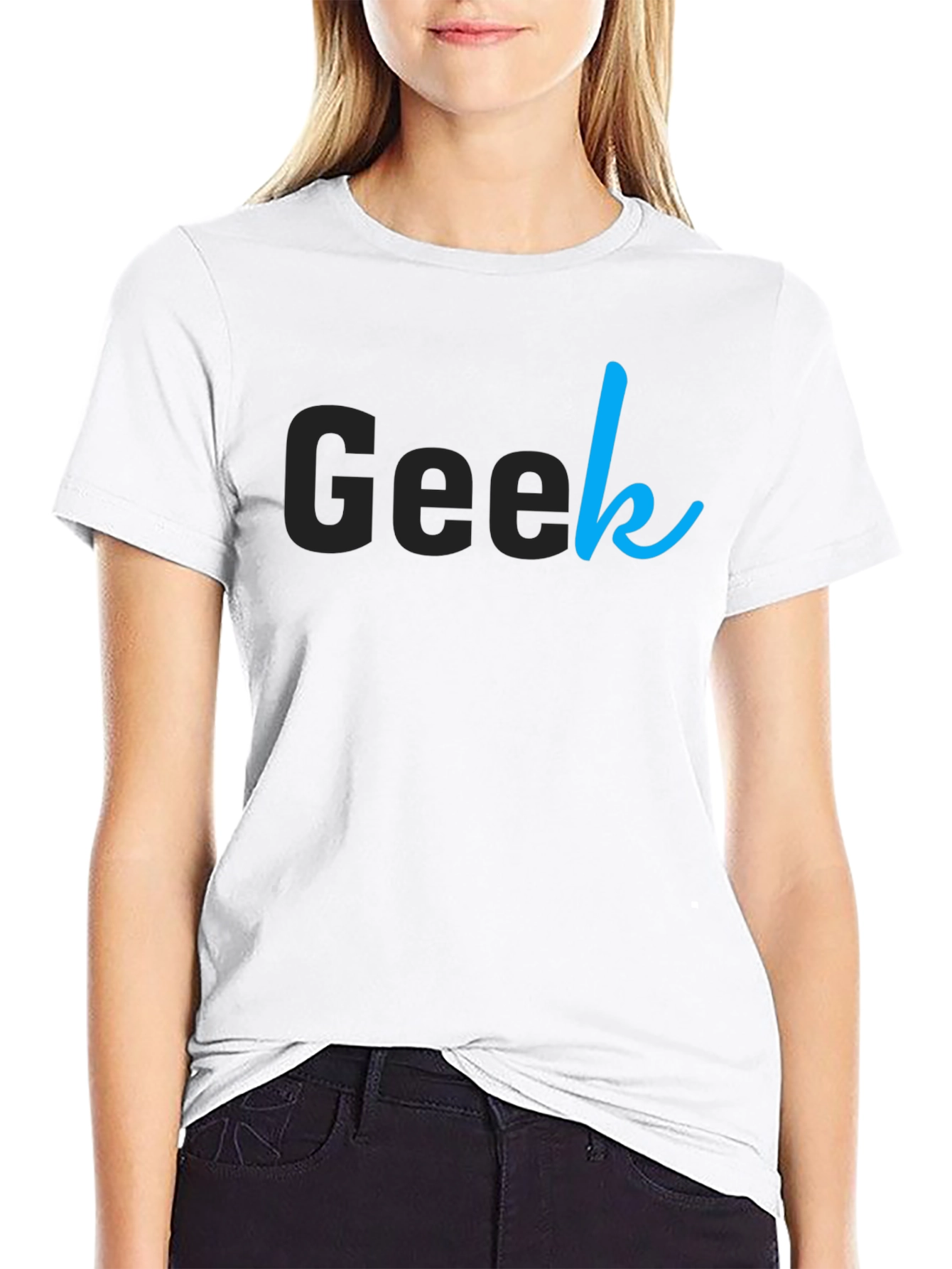Geek Style Black T-Shirt