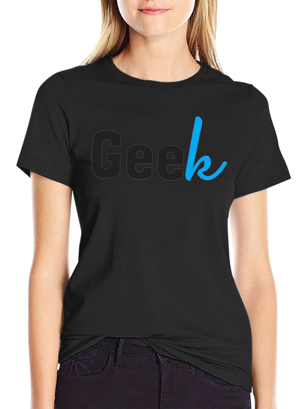 Geek Style Black T-Shirt