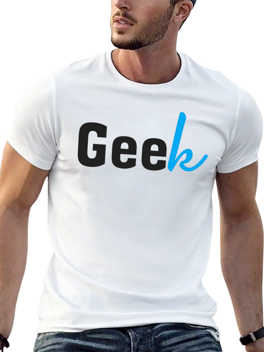 Geek Style Black T-Shirt